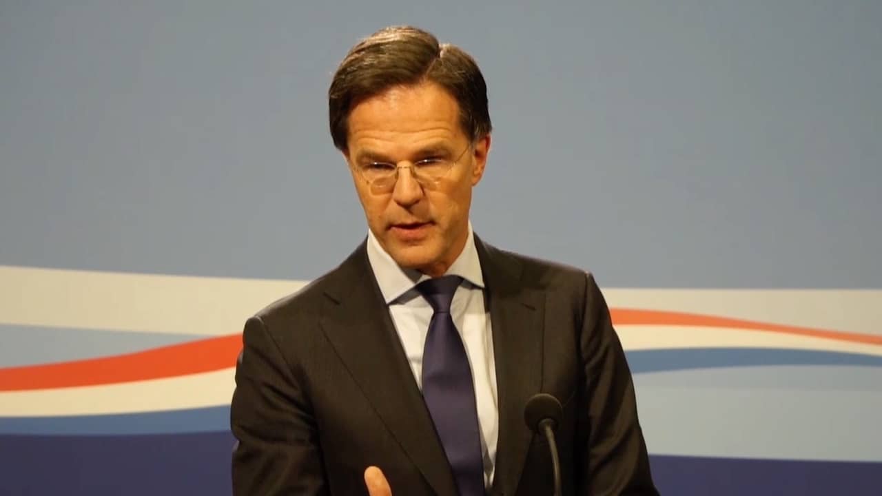 Beeld uit video: Rutte: 'Kans dat we oude leven op 28 april terughebben is nul'