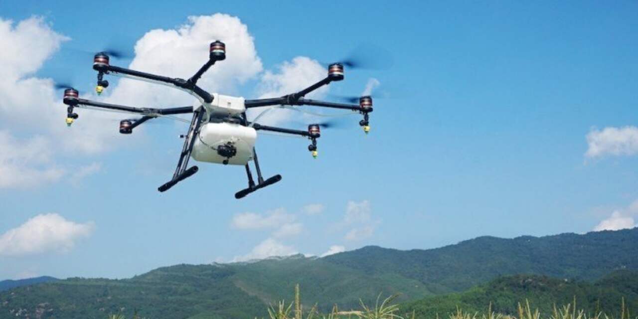 Dronefabrikant DJI lanceert landbouwdrone