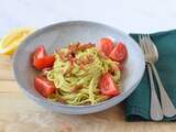 Spaghetti met avocadosaus: Zo maak je het met maar vijf ingrediënten