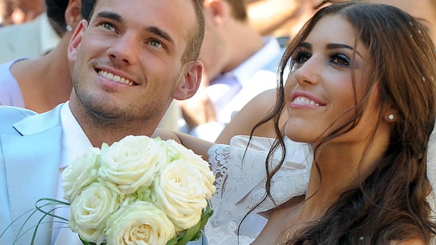 Wesley Sneijder en Yolanthe Sneijder-Cabau gaan scheiden