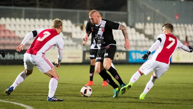 Jong Ajax en MVV Maastricht spelen gelijk in Jupiler ...