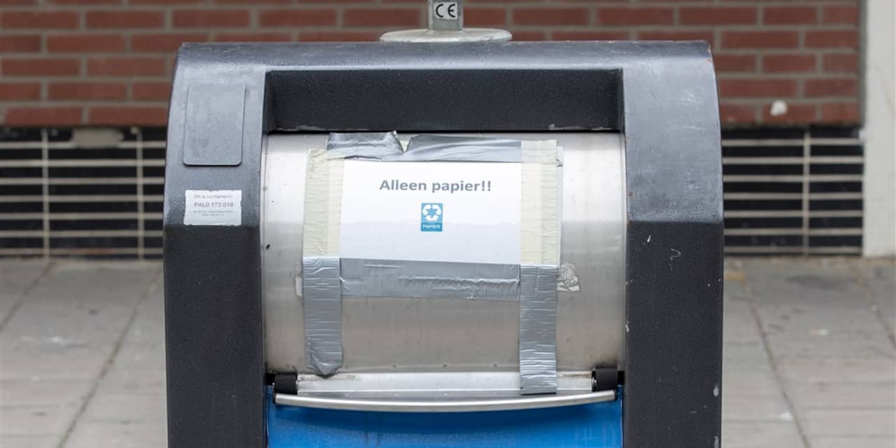 Vollere papierbakken door lockdown in Schouwen-Duiveland
