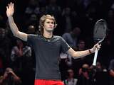 Zverev verrast Federer en treft Djokovic in finale ATP Finals