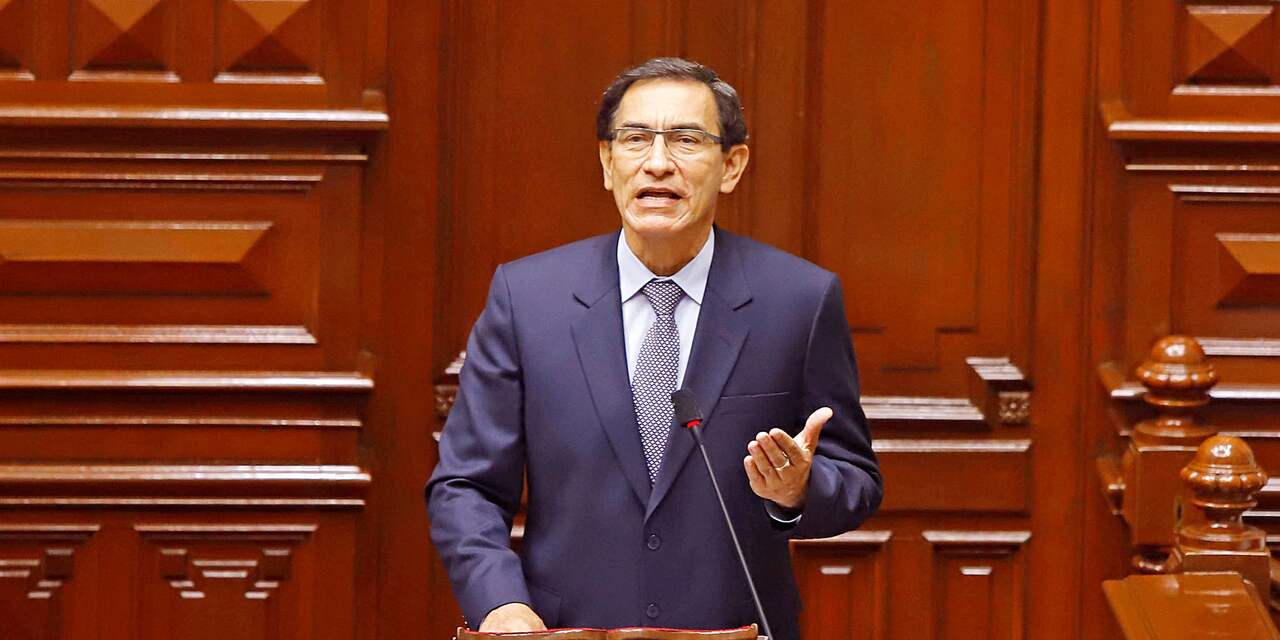 Peruaanse president Vizcarra afgezet door parlement
