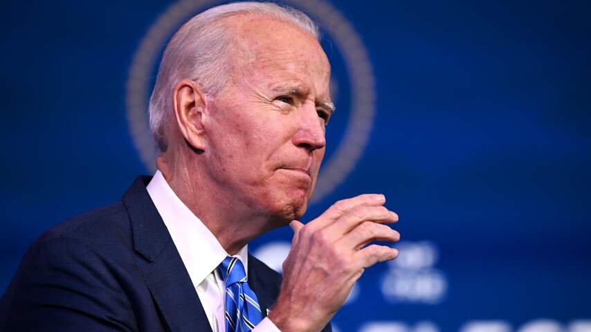 Biden kondigt Amerikaans coronasteunpakket van 1.900 miljard dollar aan