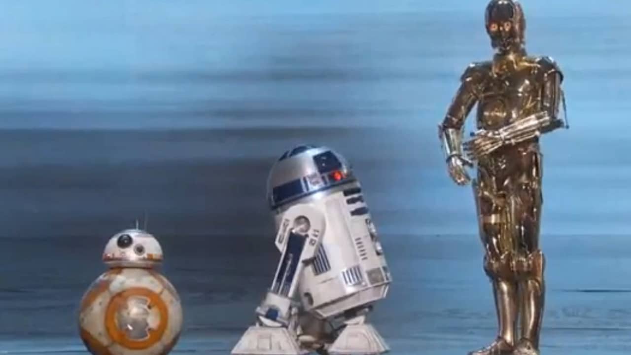 R2D2 en 3CPO maken winnaar beste animatie bekend