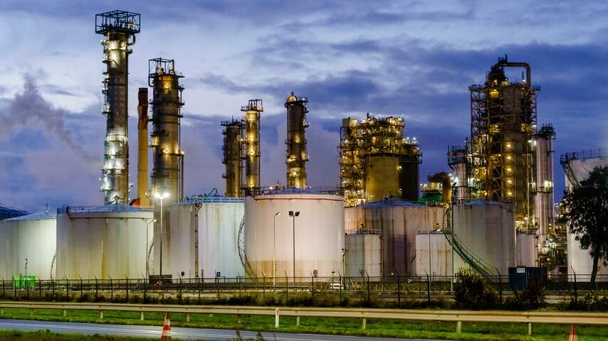 Raffinaderij ExxonMobil Rotterdam