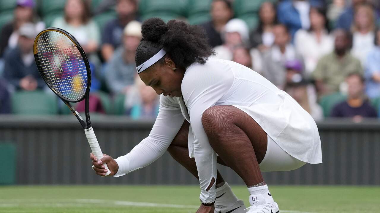Serena Williams è già rimasta bloccata al primo turno a Wimbledon nella tanto attesa rimonta |  ADESSO