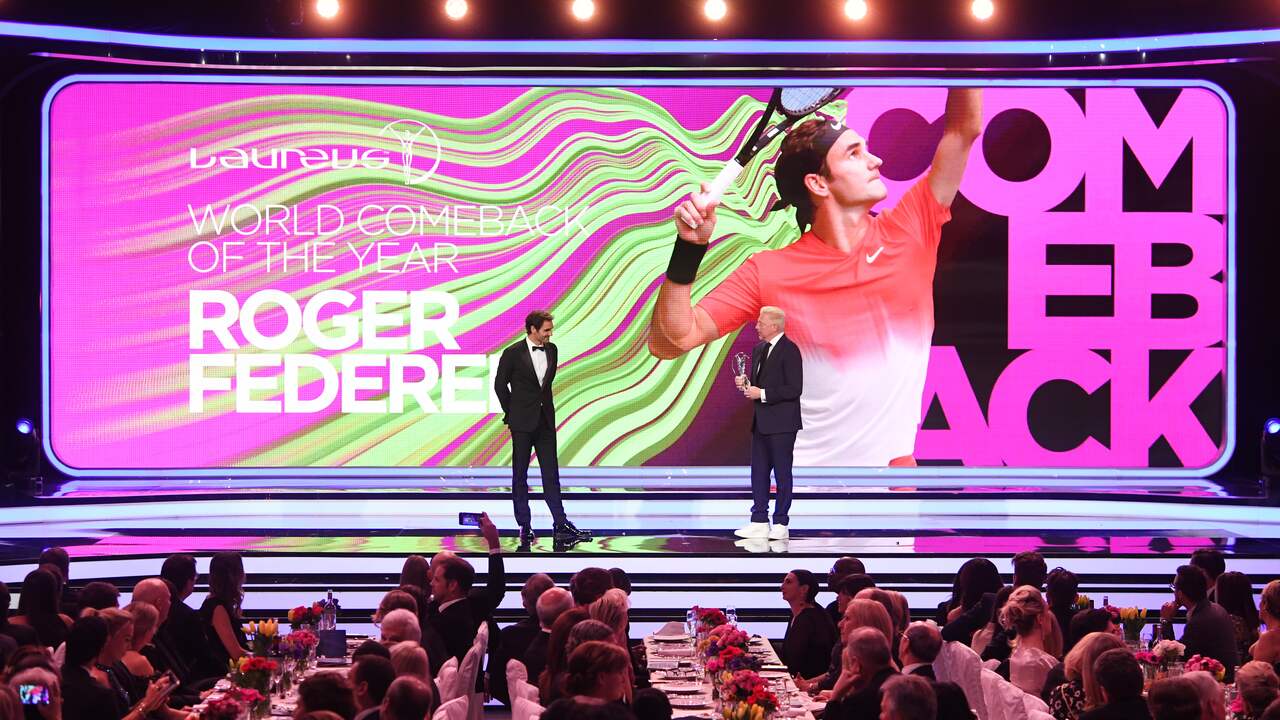 Federer in het zonnetje gezet door Boris Becker
