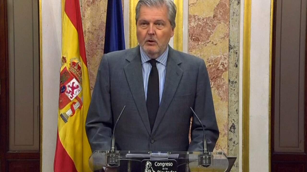 Beeld uit video: 'Spaanse regering zal alles doen om wettelijke orde in Catalonië te herstellen'
