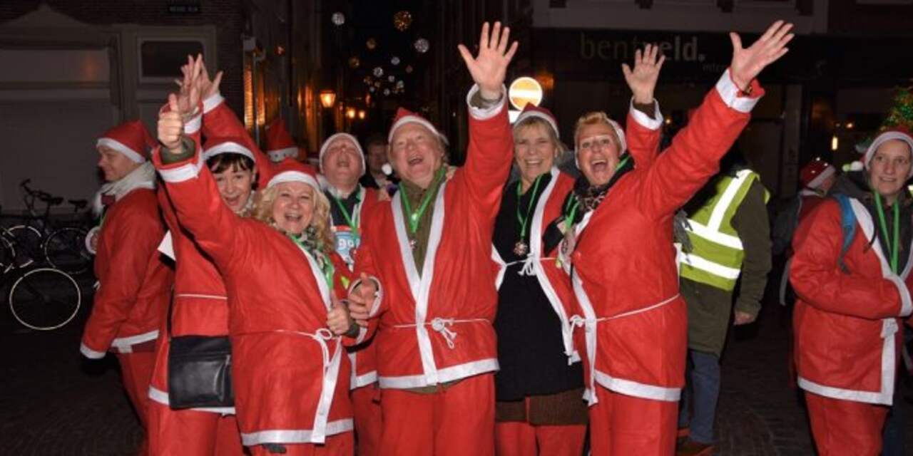 Rotary Santa Run Leiden brengt 20.000 euro op voor goede doelen