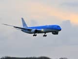 KLM Boeing 7879 aankomst op Schiphol
