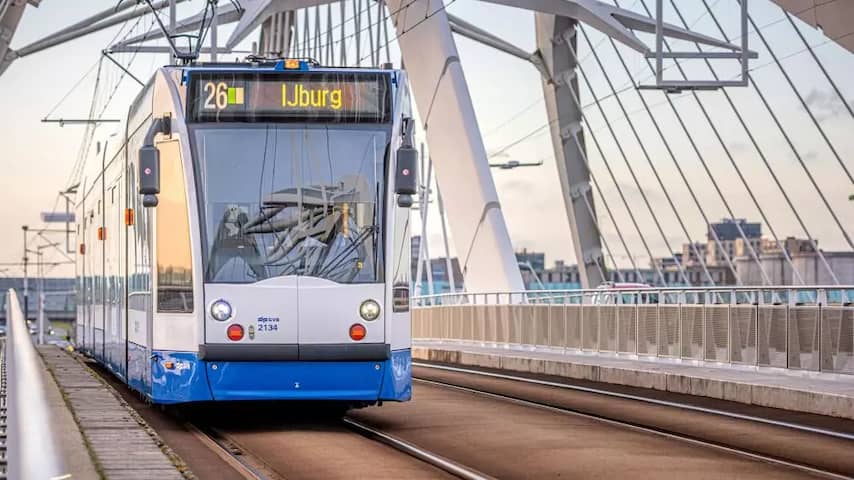 Komend weekend pendelbussen naar IJburg vanwege werkzaamheden aan tramtunnel