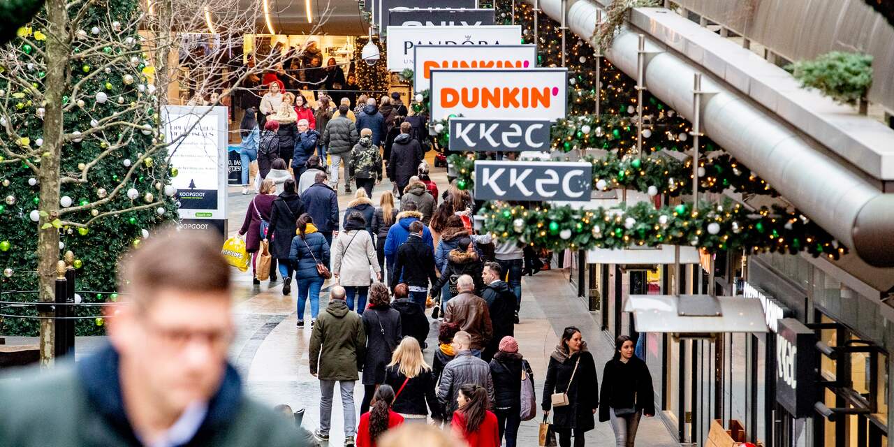 Nederlanders gaven flink meer uit op zaterdag voor Kerst