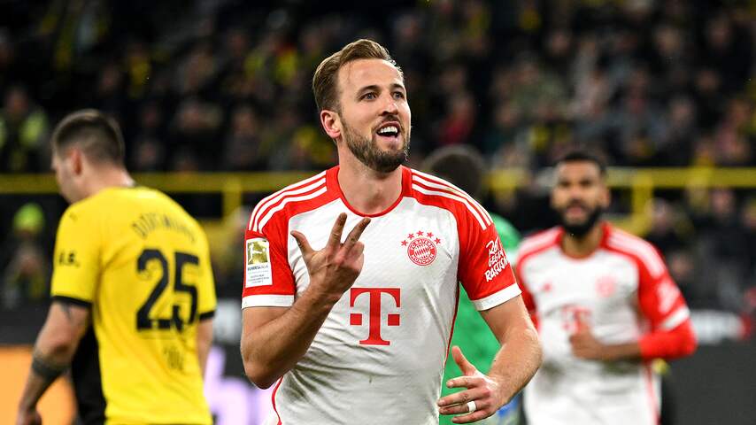 Bayern-spits Kane Bezorgt Dortmund Met Hattrick Eerste ...