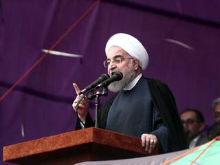 President Rohani wint verkiezingen Iran
