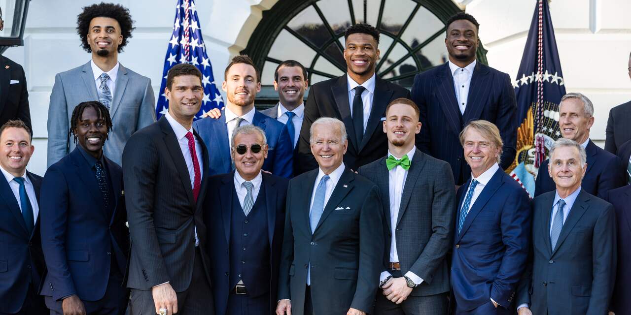 Milwaukee brengt als eerste NBA-kampioen in vijf jaar bezoek aan Witte Huis