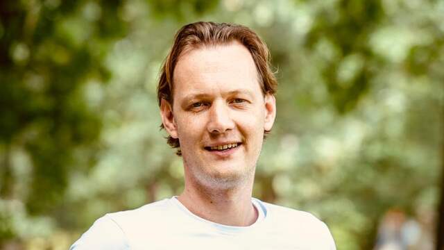Niels Huizenga, facilitair manager.