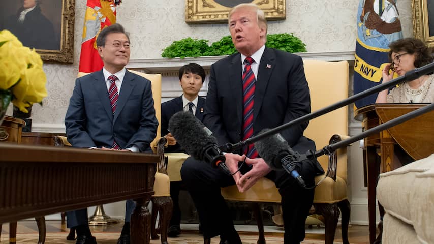 Trump zegt dat er kans is dat top met Noord-Korea niet doorgaat