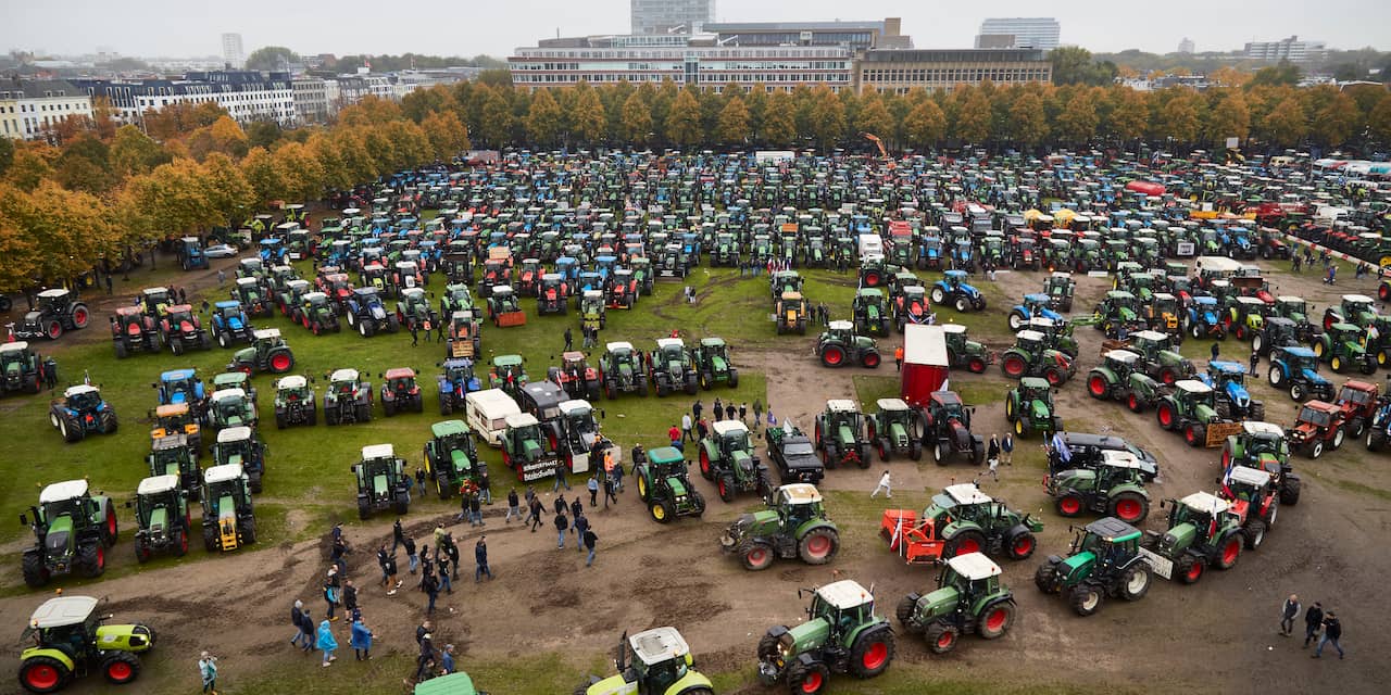 Vier aanhoudingen verricht rond boerenprotest in Den Haag