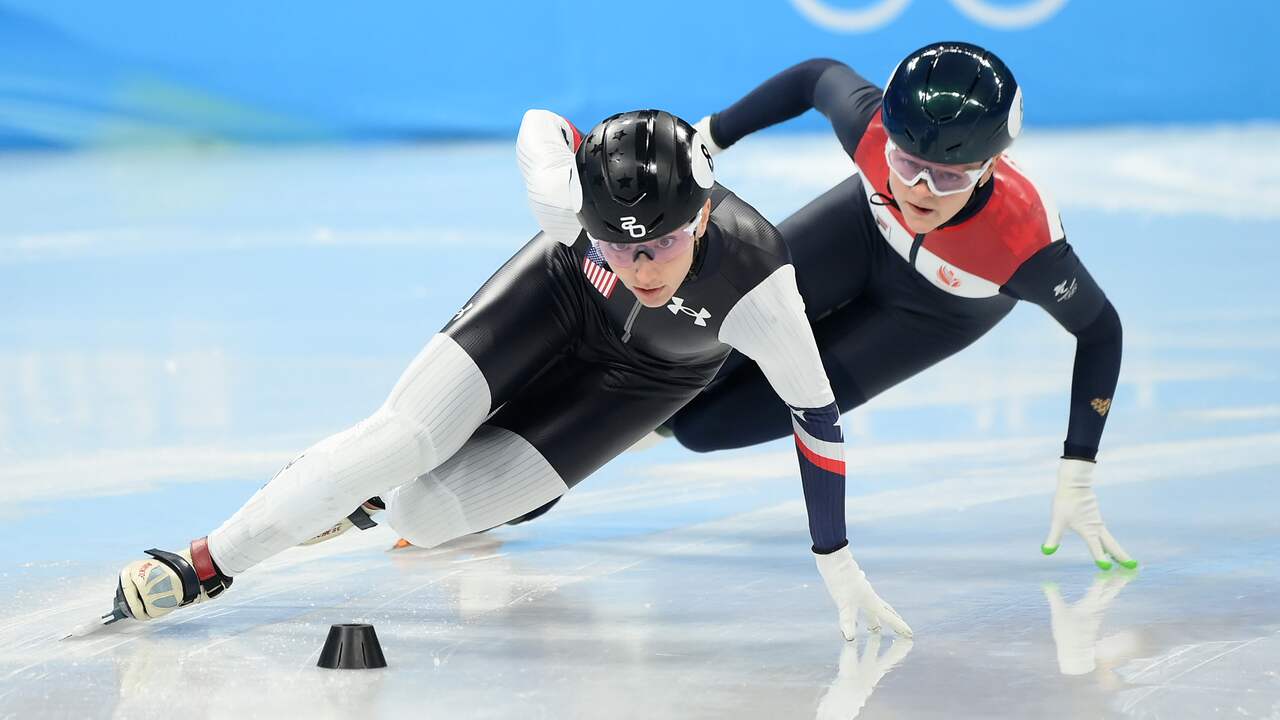 Xandra Velzeboer ging als snelste nummer drie door naar de finale.