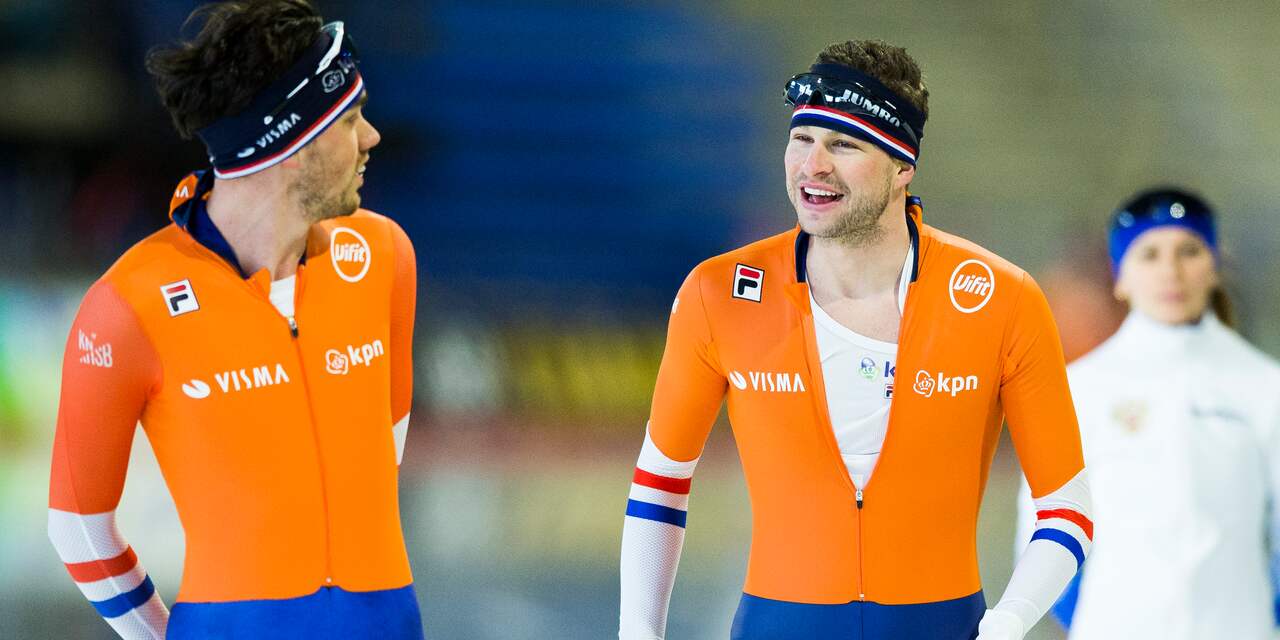 Kramer en Roest treffen elkaar in slotrit 500 meter bij start WK allround