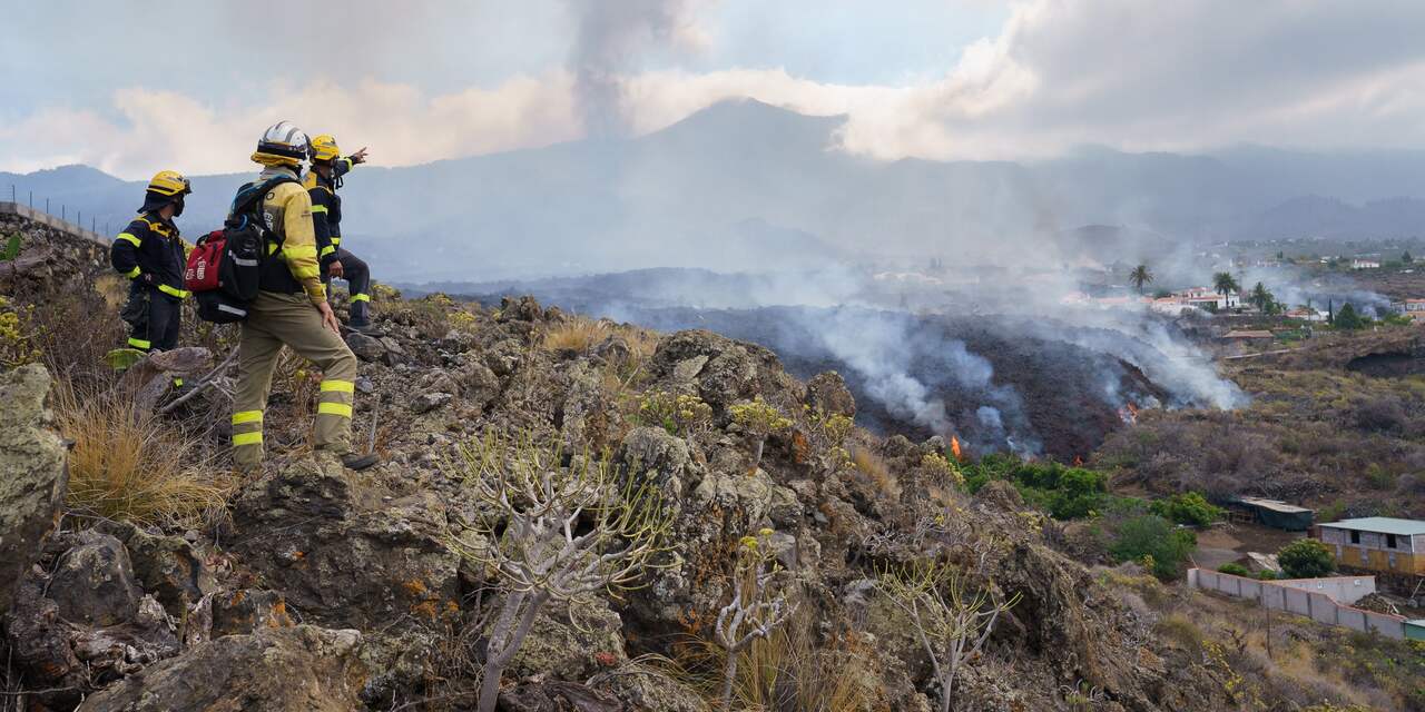 Een van lavastromen op La Palma stilgevallen, maar vulkaan 'blijft krachtig'