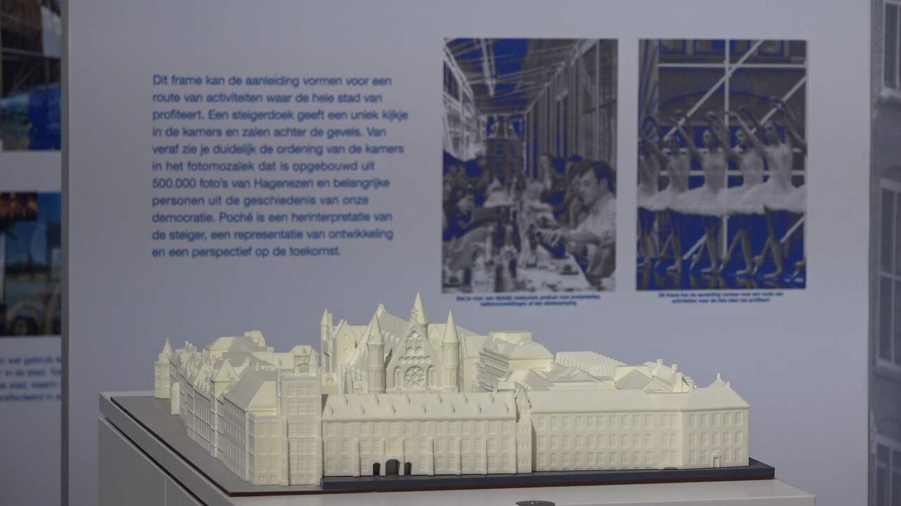 Beeld uit video: Deze ideeën moeten het Binnenhof tijdens de renovatie opfleuren