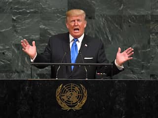 Trump waarschuwt voor 'totale vernietiging' Noord-Korea