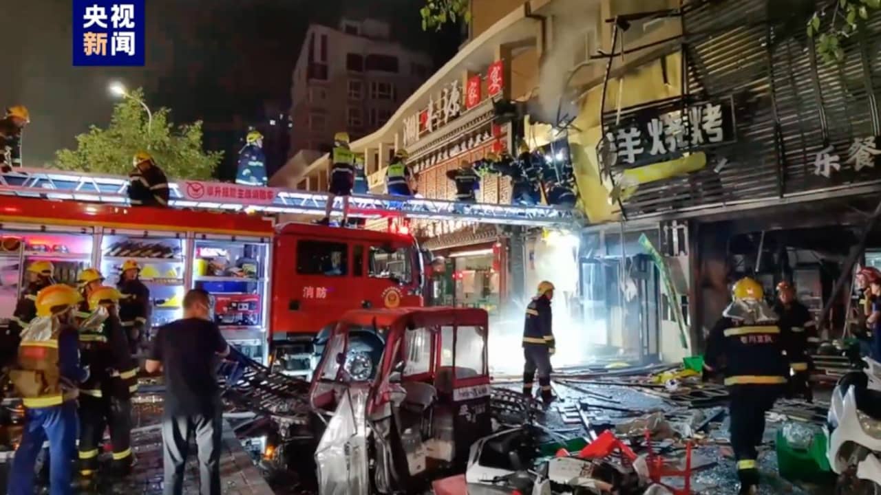 At least 31 people were killed in a gas explosion in a Chinese restaurant  outside