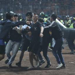 Dodental stadionramp Indonesië bijgesteld naar 125, wel veel meer gewonden