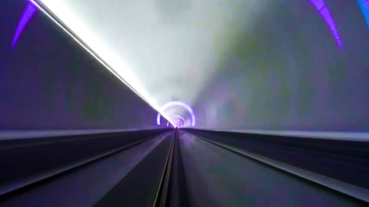Beeld uit video: West Virginia krijgt testcentrum voor razendsnelle hyperloop