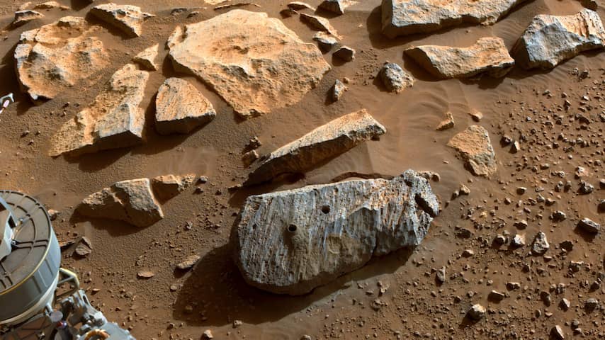 Marsverkenner Perseverance neemt tweede monster op Mars