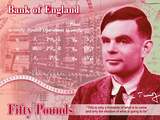 Britse bank zet computerpionier Alan Turing op 50 pondbiljet