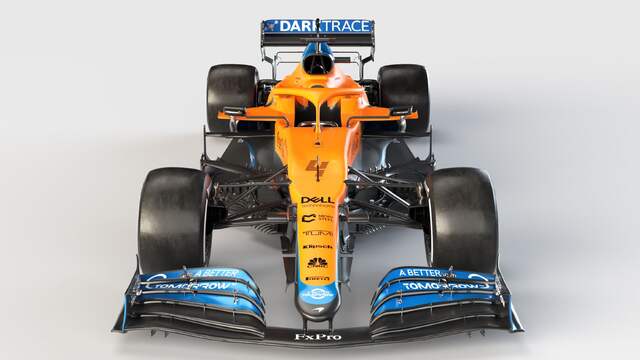 De MCL35M is grotendeels hetzelfde als de MCL35. De toevoeging 'M' staat voor Mercedes.