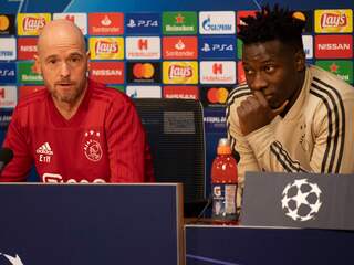 Ajax-doelman Onana lijkt fit voor Champions League-duel met Bayern