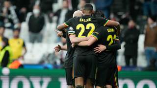 Haller zet Ajax met tweede goal van de avond op 1-2 tegen Besiktas