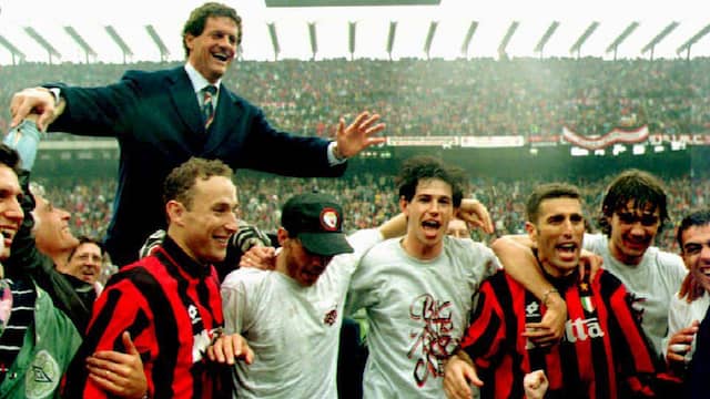 Capello in 1994 bij Milan