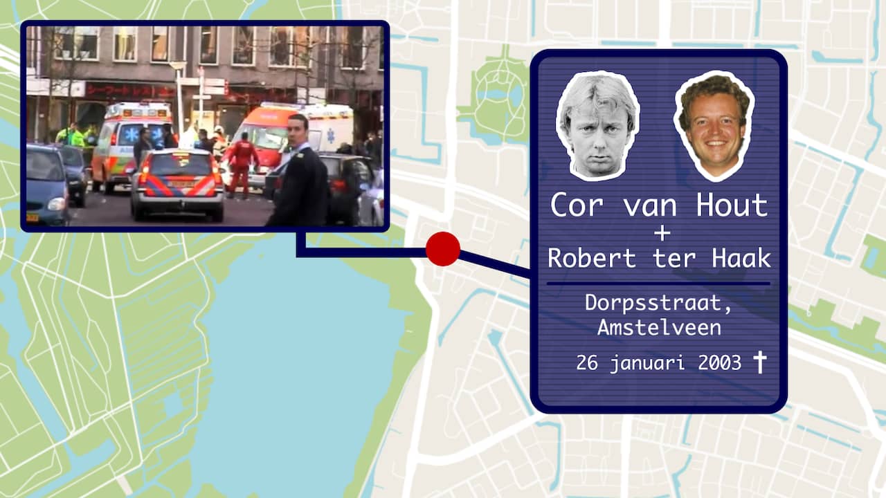 Voor deze misdaden staat Holleeder terecht en hier zijn ze gepleegd