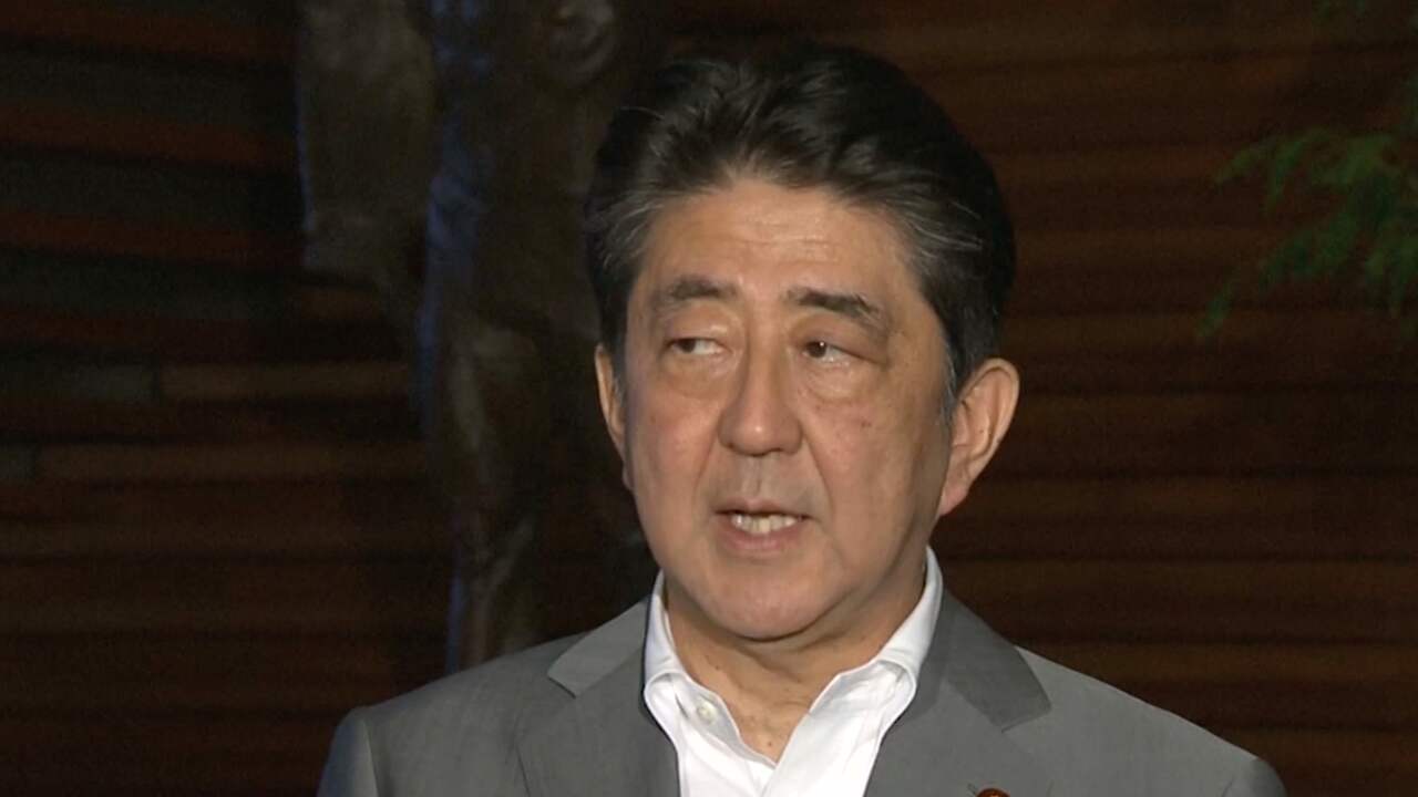 Japanse premier Shinzo Abe spoort VN aan actieve rol te spelen in Korea-conflict