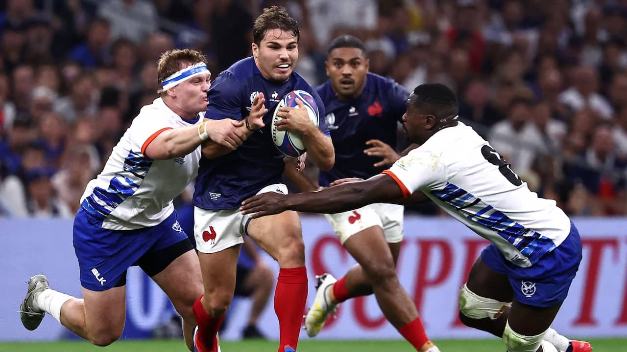 I giocatori di rugby francesi registrano vittorie record e restano in corsa per il primo titolo mondiale |  Un altro sport