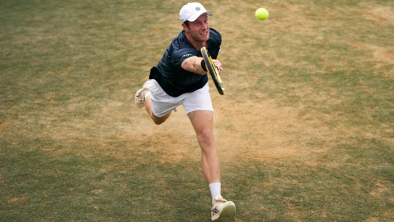 Botic van de Zandschulp è arrivato 21° a Wimbledon.