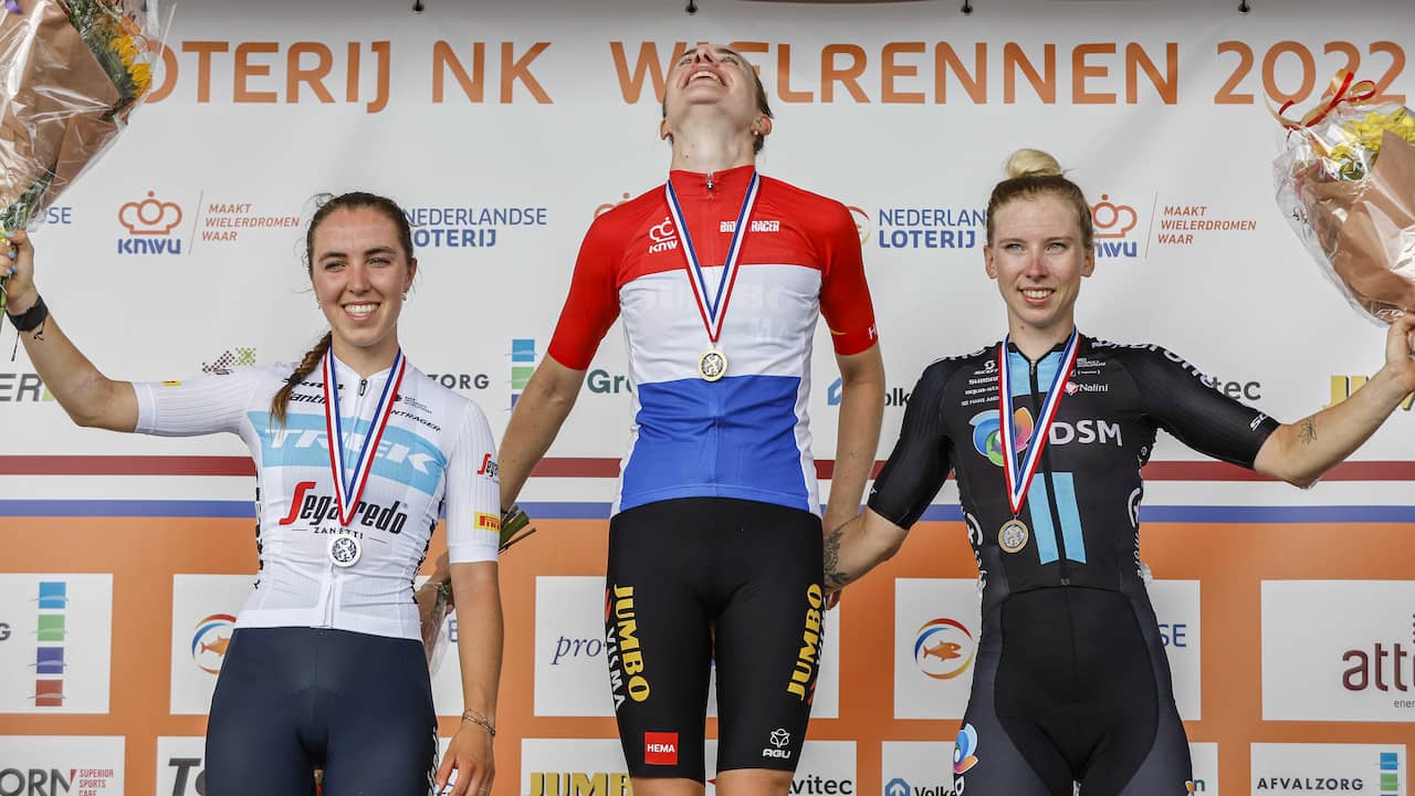 Riejanne Markus rijdt komend jaar met de Nederlandse driekleur om haar schouders.