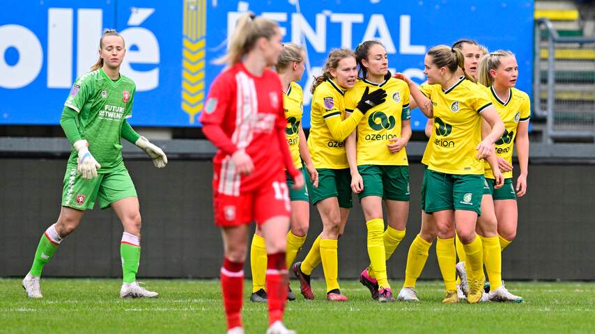 FC Twente Vrouwen Lijdt In Sittard Eerste Competitienederlaag In ...