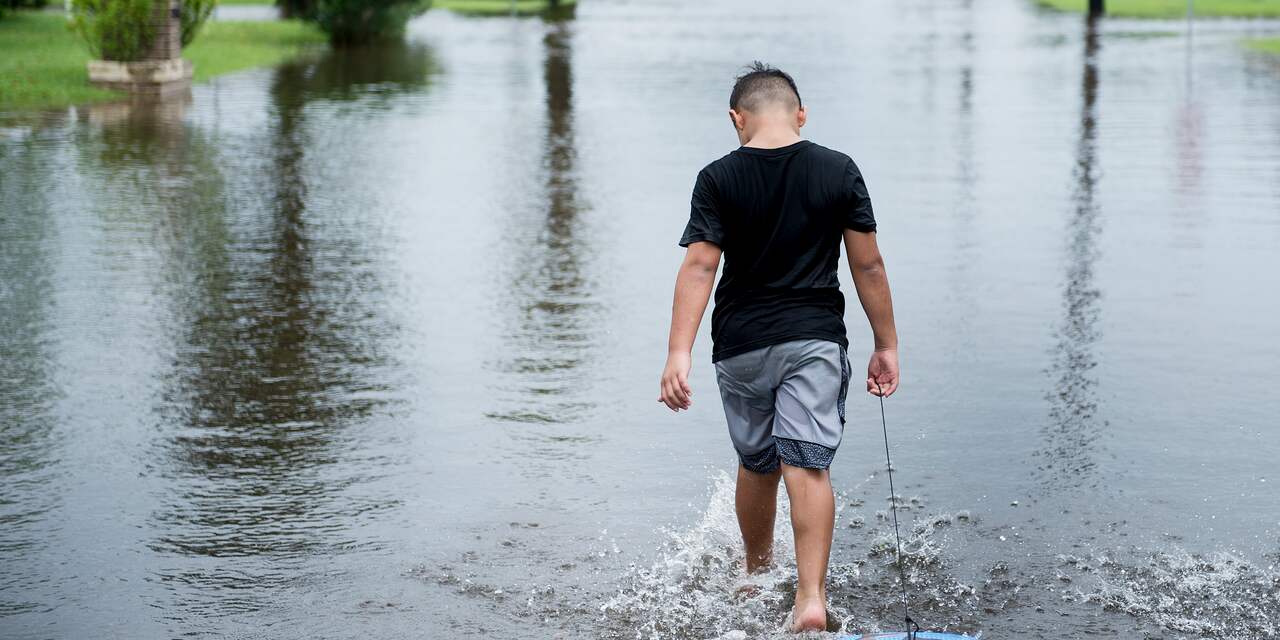 Houston kampt met ernstige overstromingen door orkaan Harvey