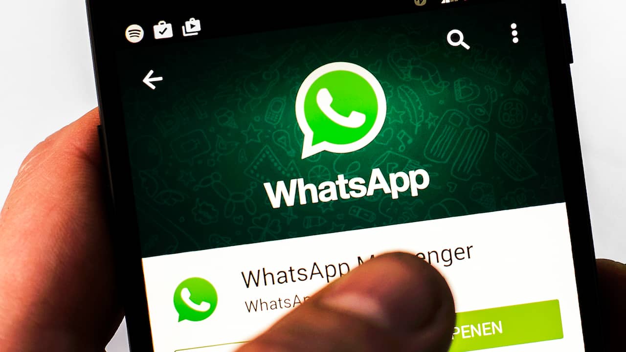 Beeld uit video: Bekijk hoe Whatsapp crasht