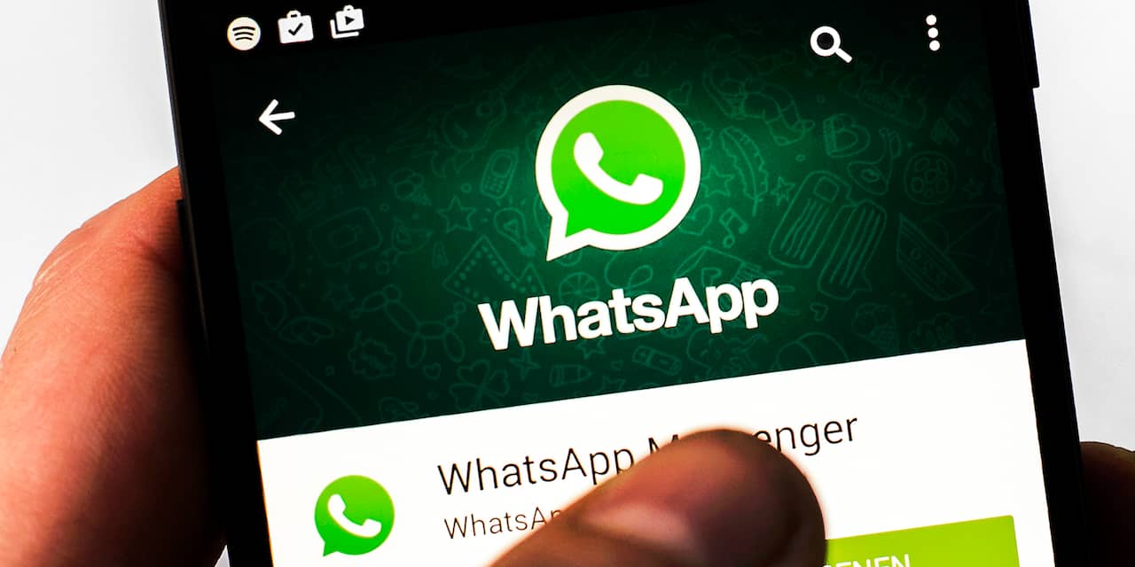 'WhatsApp start voor het eerst test met bedrijfschats'