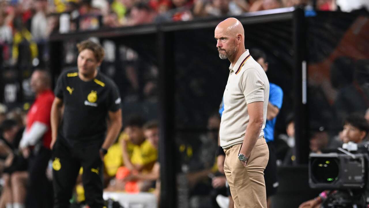 Manchester United Coach Erik ten Hag Displeased with Team’s Attitude in Exhibition Defeat against Borussia Dortmund