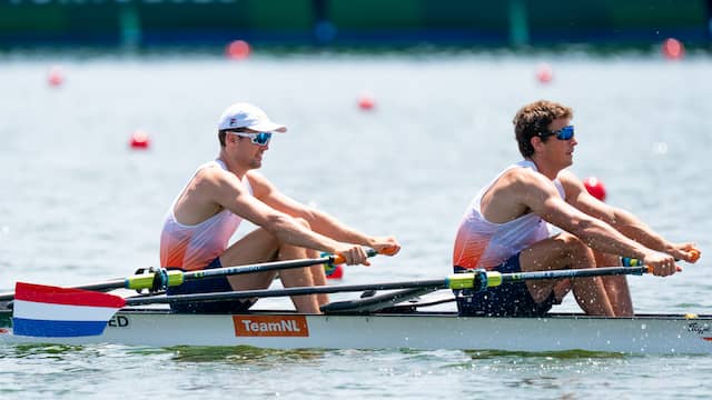 Melvin Twellaar en Stef Broenink zetten de snelste tijd neer in de halve finales.