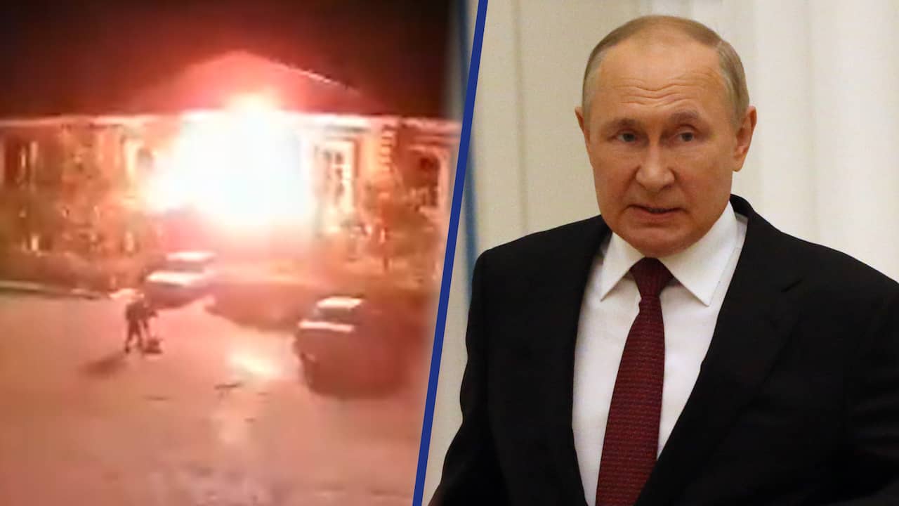Beeld uit video: Waarom de chaos rond de Russische mobilisatie Poetin (nog) niet raakt